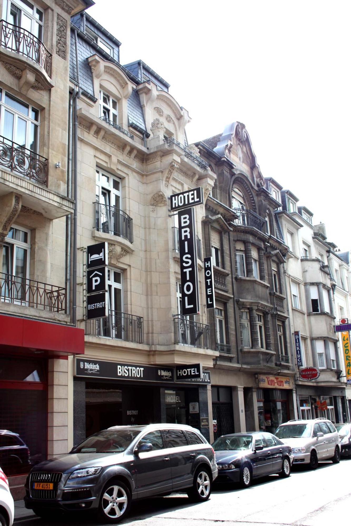 Hotel Bristol Luxemburg Exteriör bild